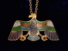 Vintage Egyptian Falcon Pendant