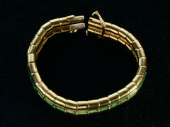 c1930 Wilm Emerald Bracelet