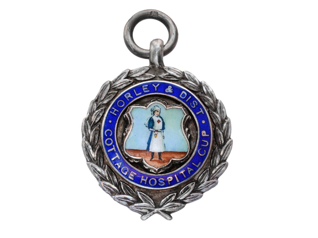 1926 Enamel Nurse Medal (on white background)