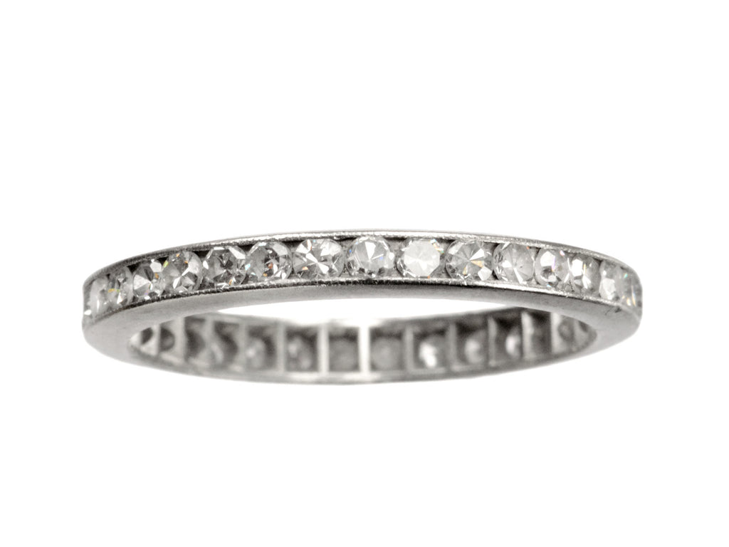 1938 Diamond Eternity Band (on white background)