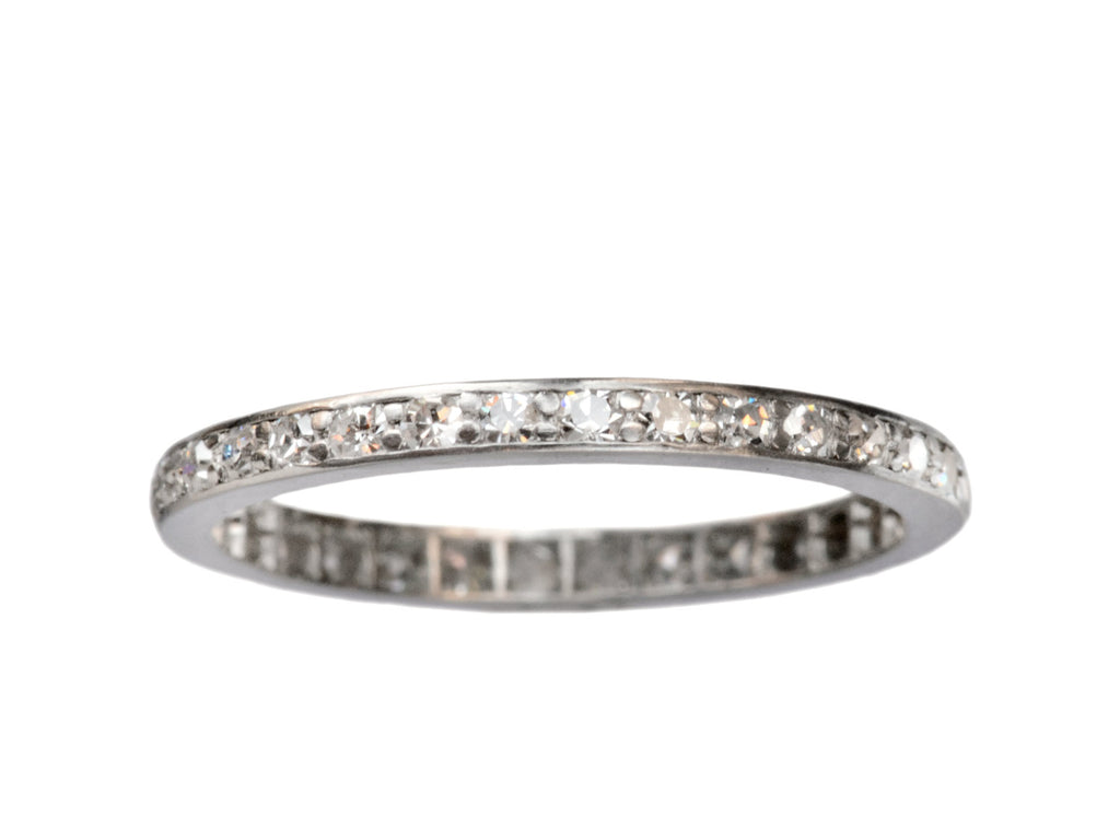 1930s Art Deco Eternity Band (on white back ground)