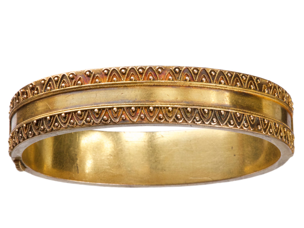 1880s Etruscan Revival Bracelet (on white background)