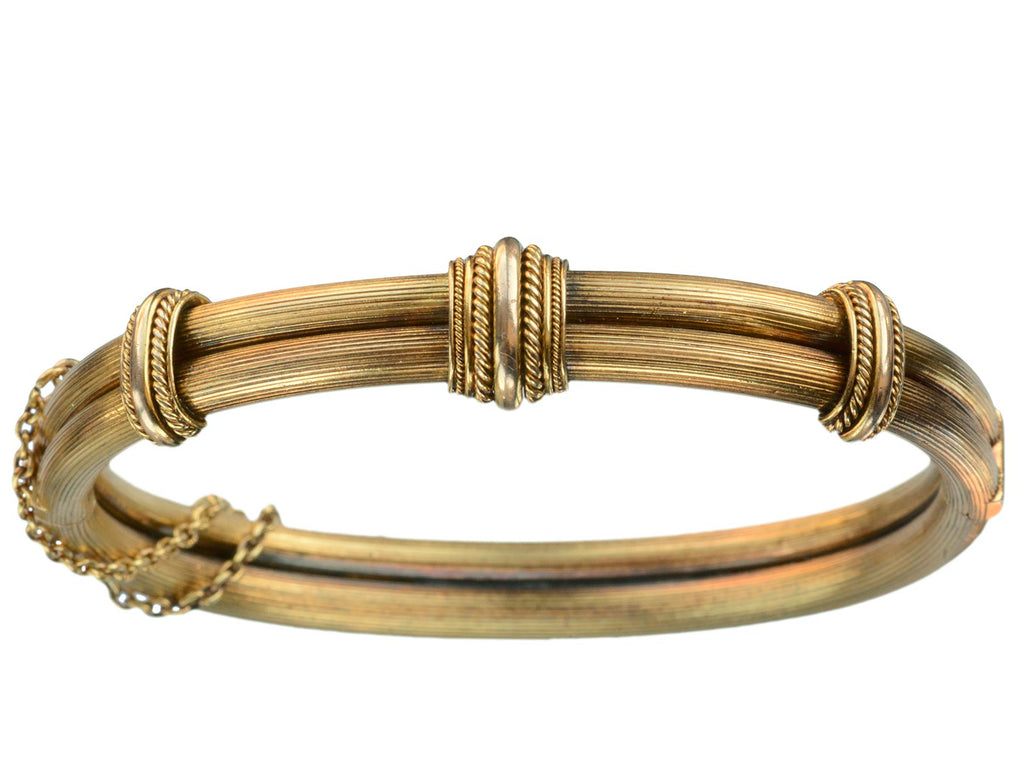 1890s Etruscan Revival Bracelet (on white background)