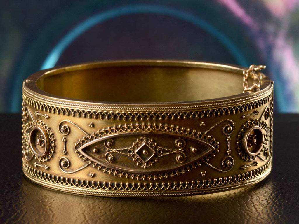 1880s Etrucan Revival Bracelet (detail)