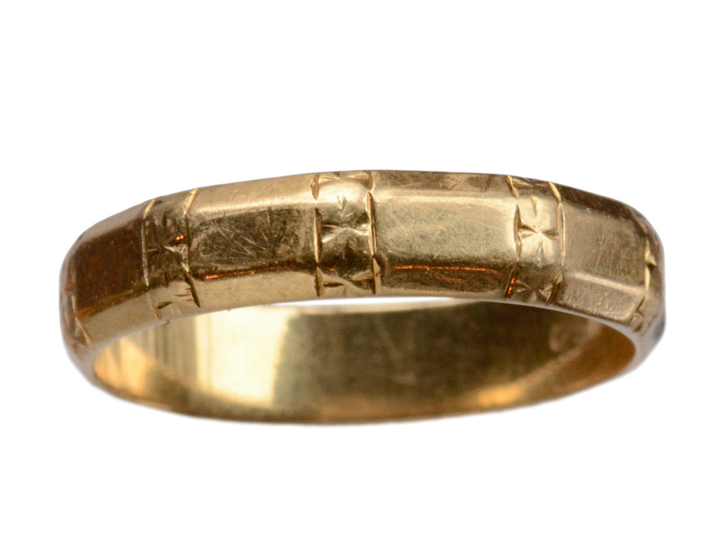 1930-40s Faceted Men’s Band (on white background)