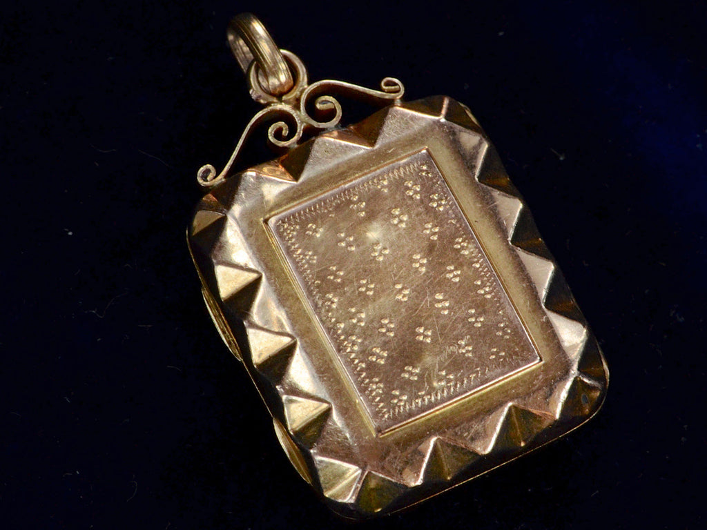 1880s Faceted Victorian Locket