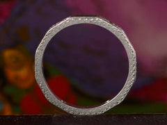 1920s Faceted Eternity Band