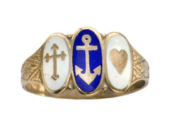 1890s Faith Hope & Charity Ring
