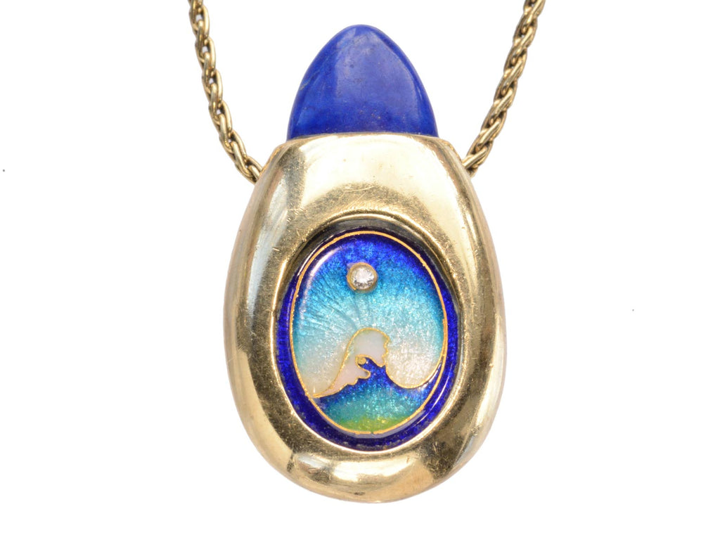 c1990 Magick Eye Pendant (on white background)