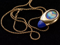c1990 Magick Eye Pendant (profile view)