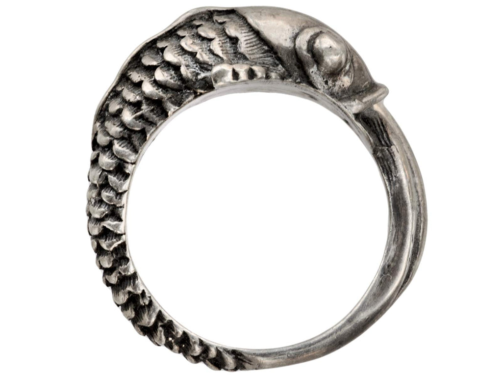 Vintage Fish Ring (on white background)