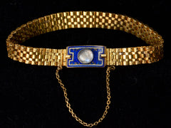 1900s French Moonstone Bracelet