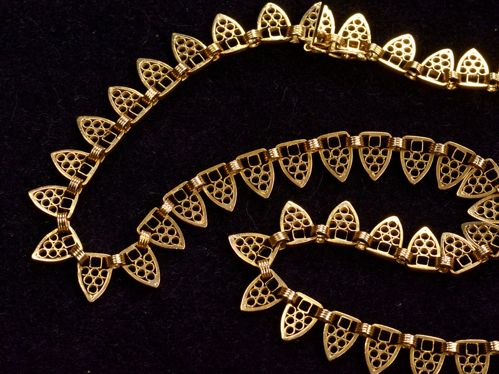 1900s French Filigree Necklace