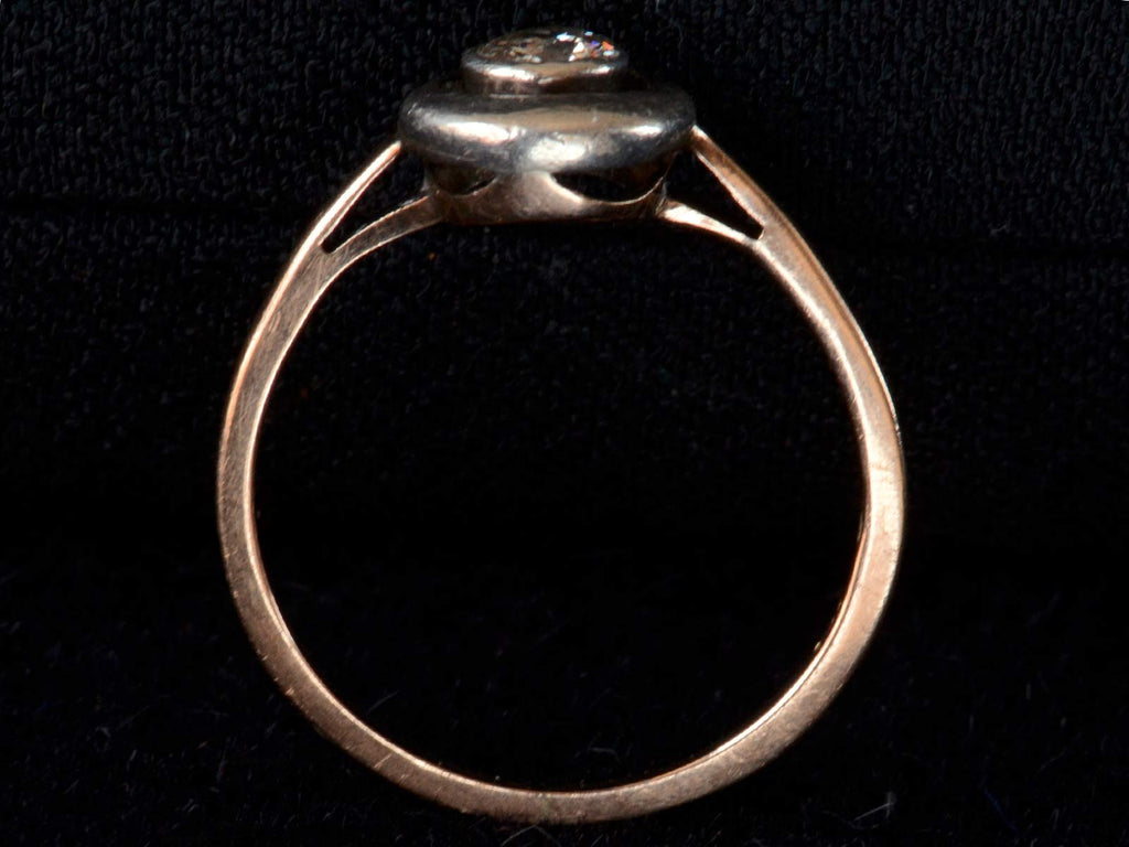 1900s French 0.15ct Ring (profile view)