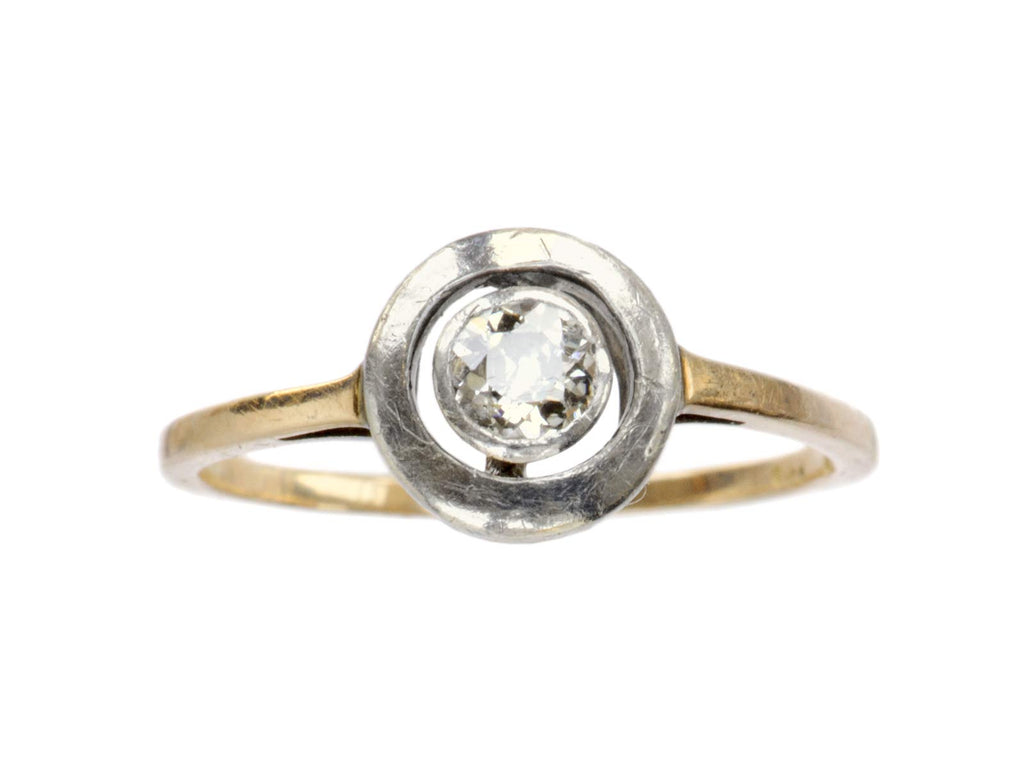 1900s French 0.15ct Ring (on white background)