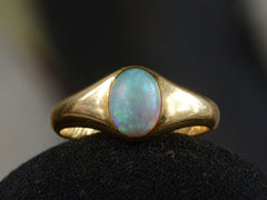 c1900 French Opal Ring