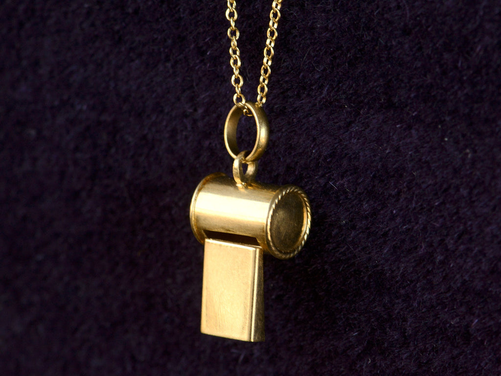 1920s French 18K Whistle