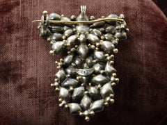 thumbnail of c1820 Georgian Peridot Pendant (backside view)