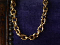 c1890 Victorian Chain Link Necklace