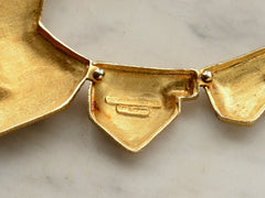 1980s Mapamenos Natepas Greek 18K Gold Necklace