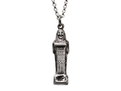 1912 Egyptian Revival Hapi Nile River God Pendant Necklace