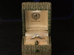 thumbnail of c1930 0.40ct Deco Ring (on black background)