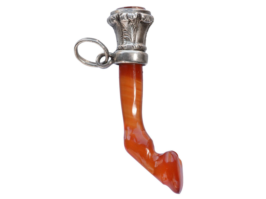 c1880 Horse Leg Pendant (on white background)