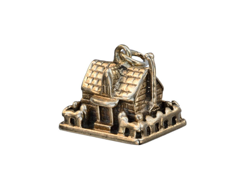 1940s Gold Cottage Charm (on white background)