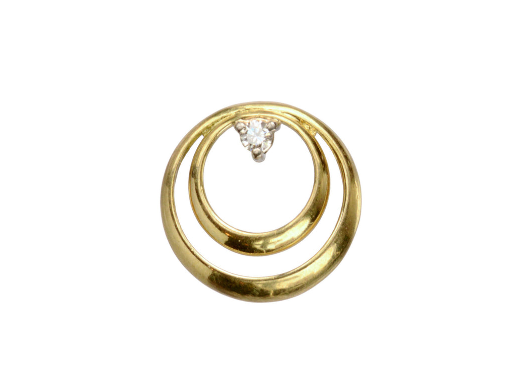 c1950 Diamond Stud (Single) (on white background)