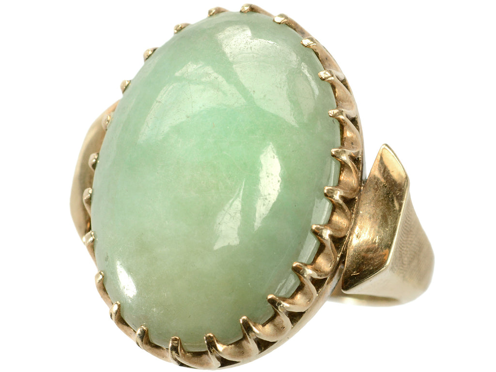 c1970 Large Jade Ring