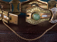 1920s Deco Jade Bracelet