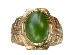 1909 Larter & Sons Jade Ring
