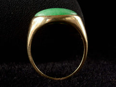 1920s Jade Signet Ring