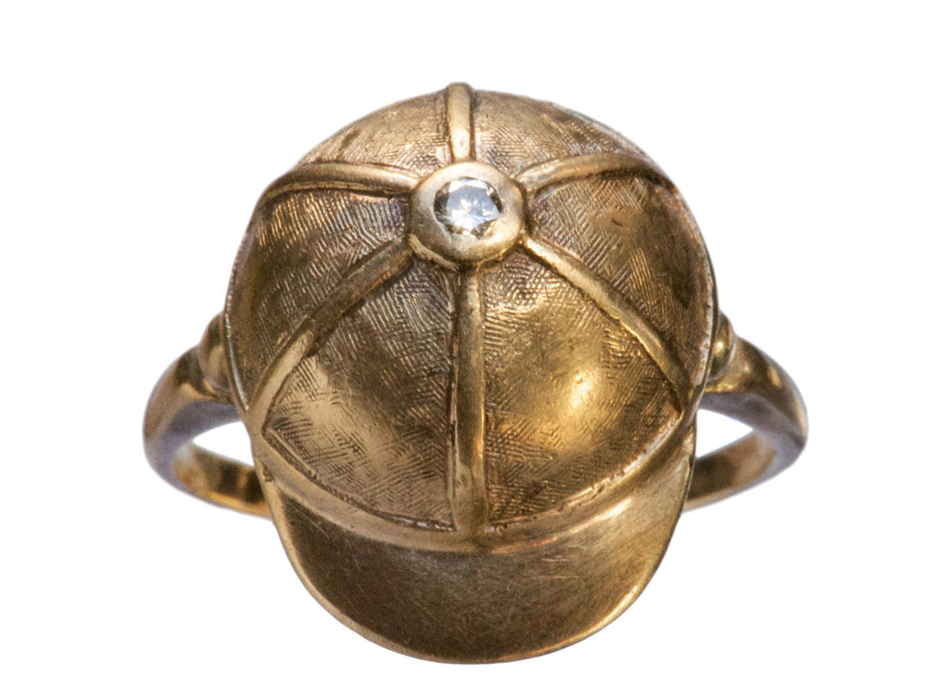 1950-60s Jockey Hat Ring (on white background)