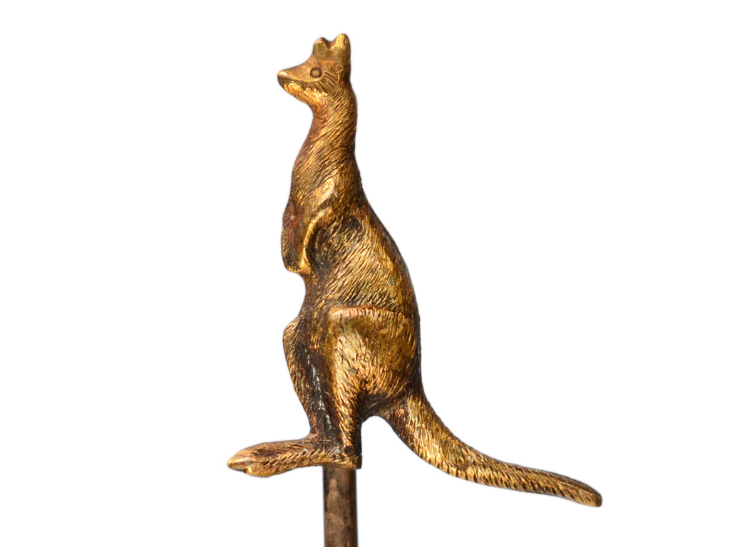 1890s Kangaroo Pin (on white background)