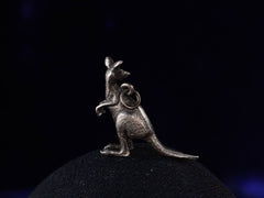 1960s Silver Kangaroo Charm