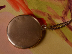 thumbnail of 1900s Art Nouveau Locket (back detail)