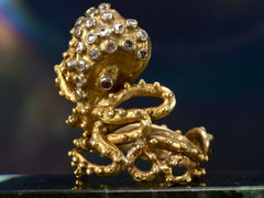 thumbnail of 1960s Lalaounis Octopus Ring (left side view)