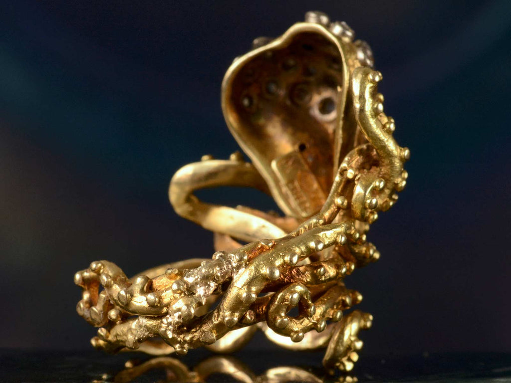 1960s Lalaounis Octopus Ring (backside)