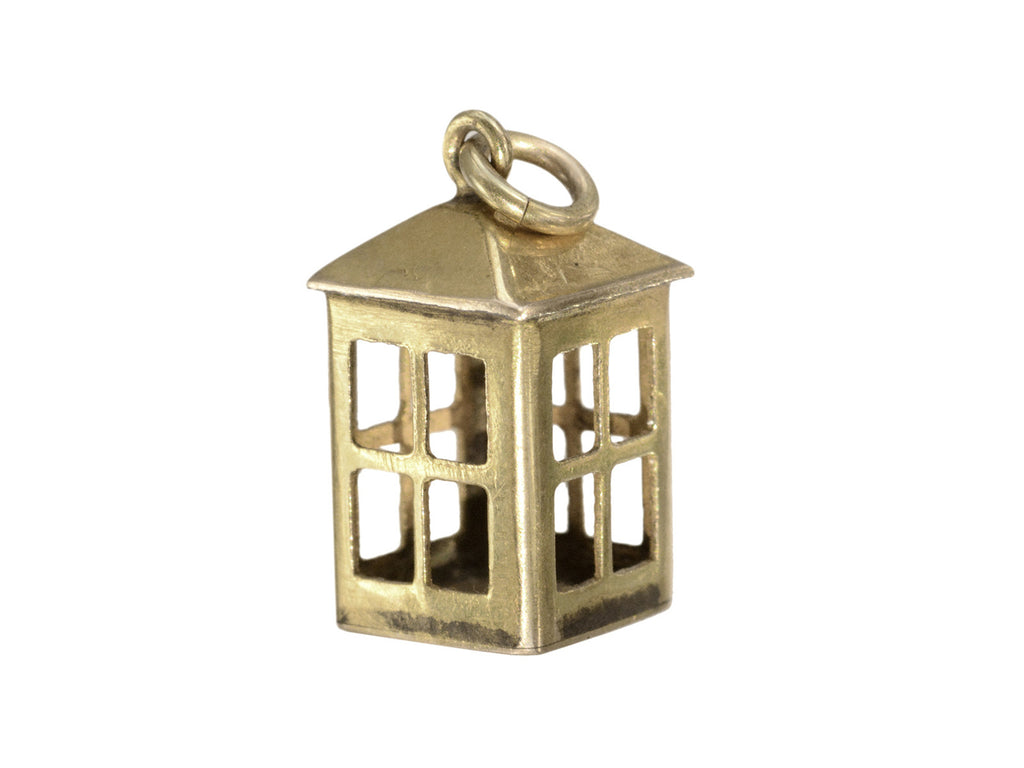 1960s Gold Lantern Charm