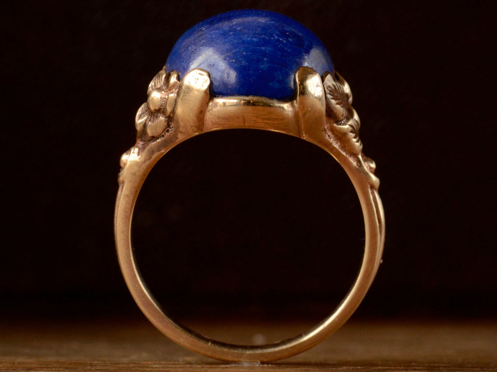 1910-20s Edwardian Lapis Ring