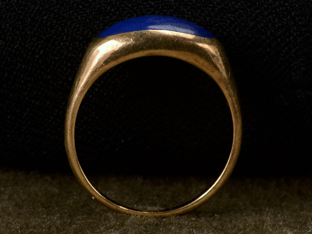 1980s Lapis Signet Ring