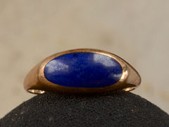 1980s Lapis Signet Ring