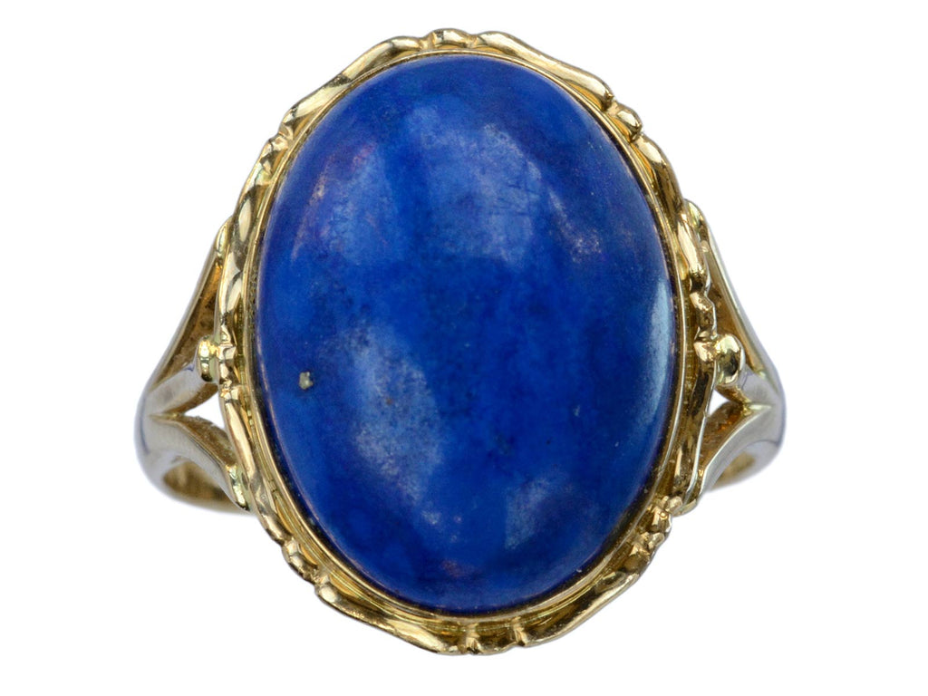 1980s Lapis Lazuli Ring (on white background)