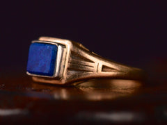 1912 Lapis Signet Ring