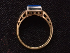 1912 Lapis Signet Ring