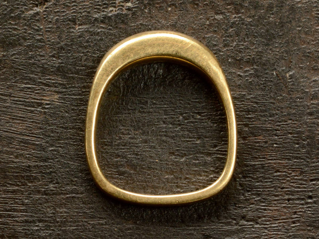 1970s Oblong 18K Gold Ring