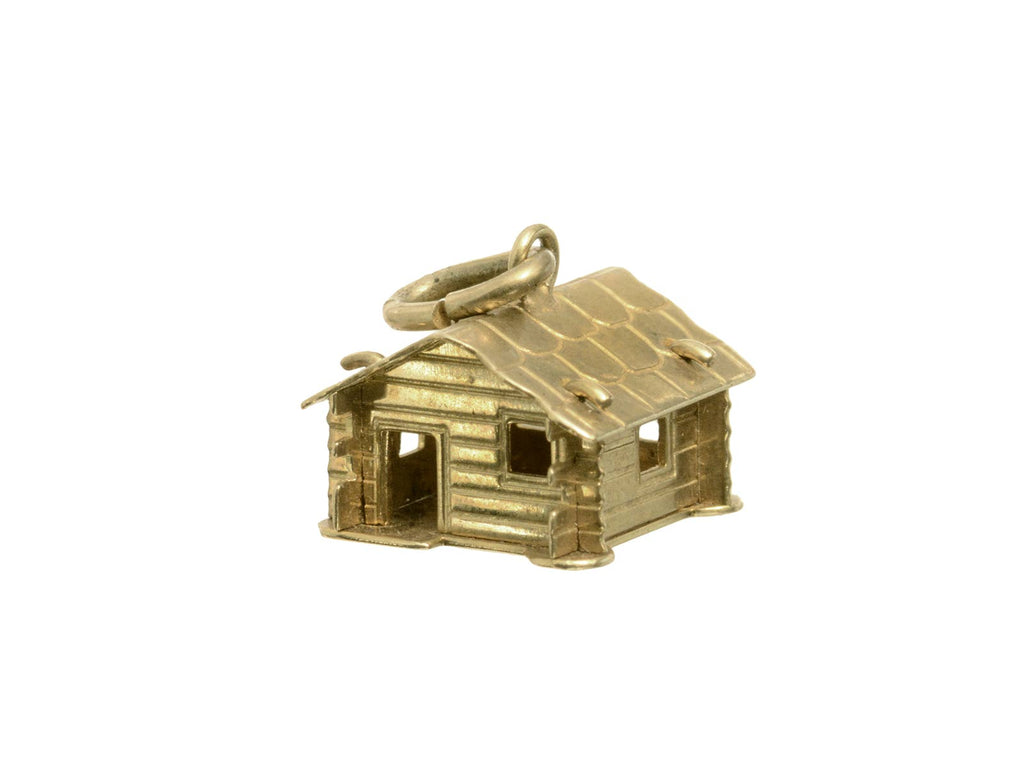 1950s Log Cabin Charm (on white background)