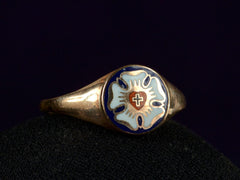 Early 1900s Luther Rose Signet Ring