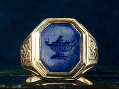 1920s Magic Lantern Intaglio Ring